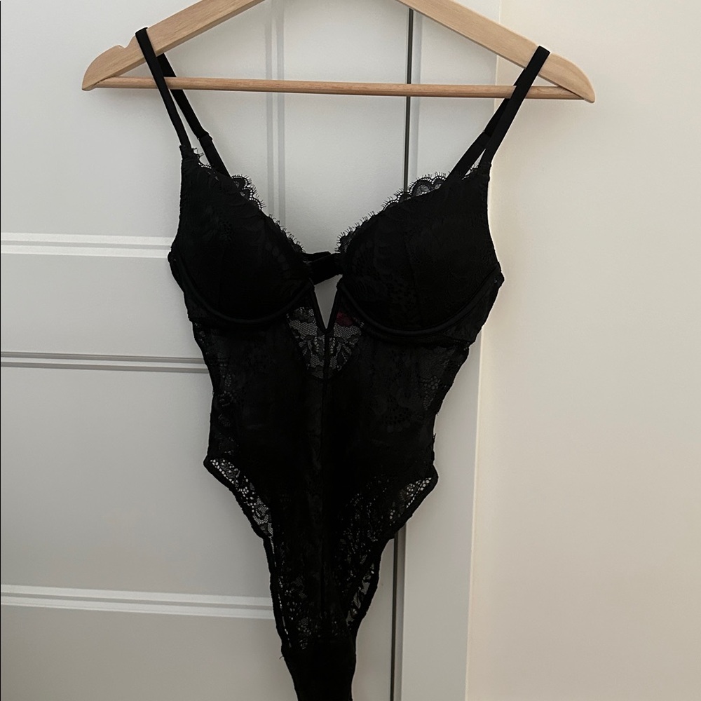 Black Lace Bodysuit